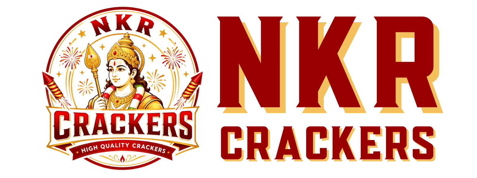 NKR crackers Sivakasi Logo